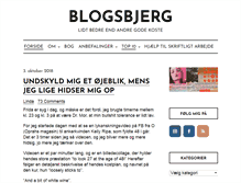 Tablet Screenshot of blogsbjerg.com